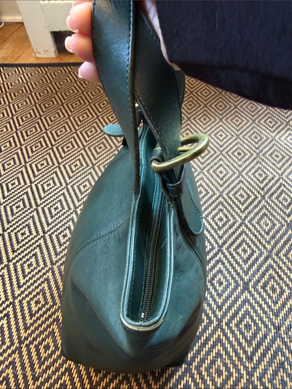 Vintage Coach Soho Waverly bag 4133 BOTTLE GREEN
